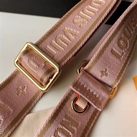 lv pink strap|lv strap for bag.